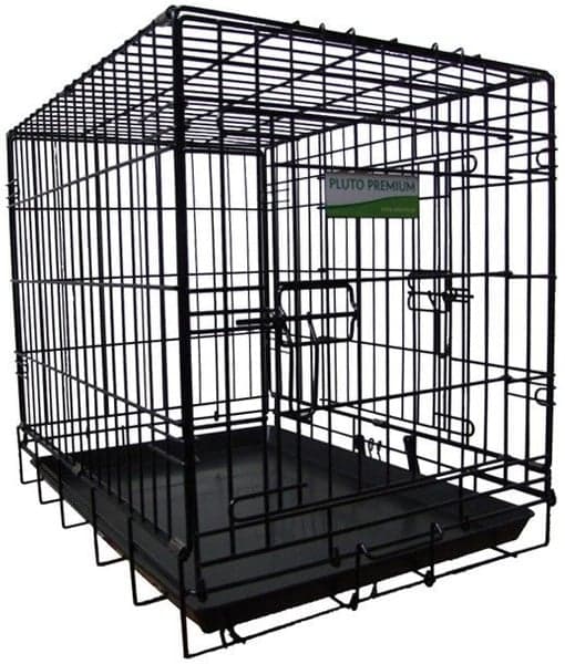 Travel Dog Car Cage 124x76x84 cm Black, view: 0