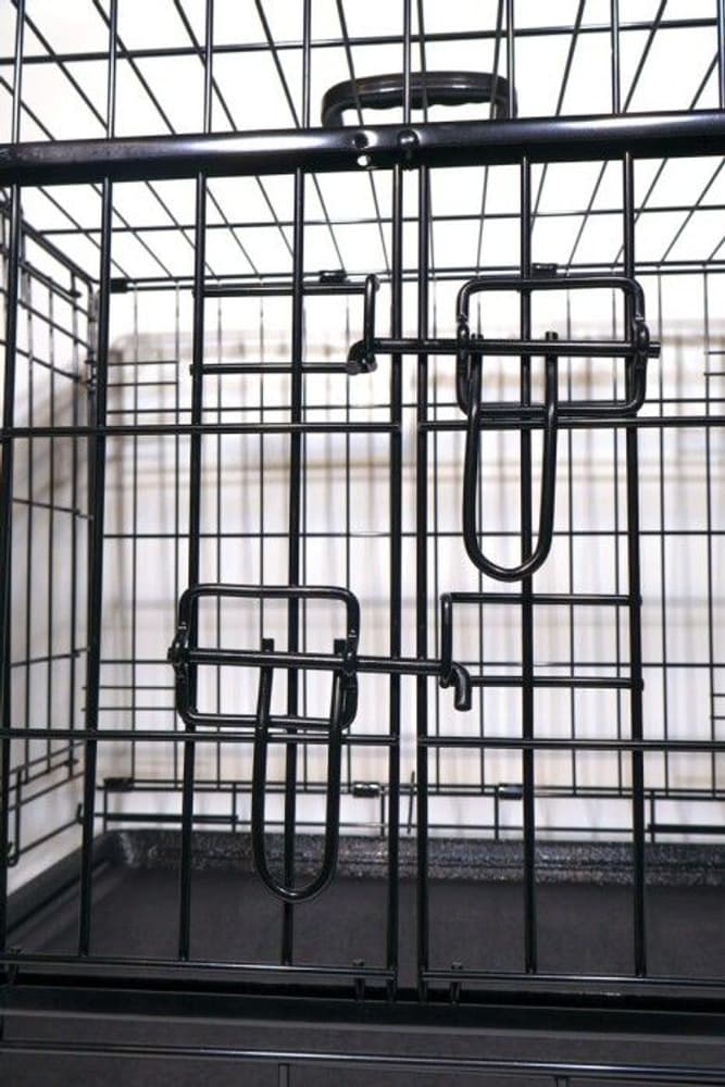Active Canis Premium Dubbeldoor Cage 61x46x51 cm | Widforss