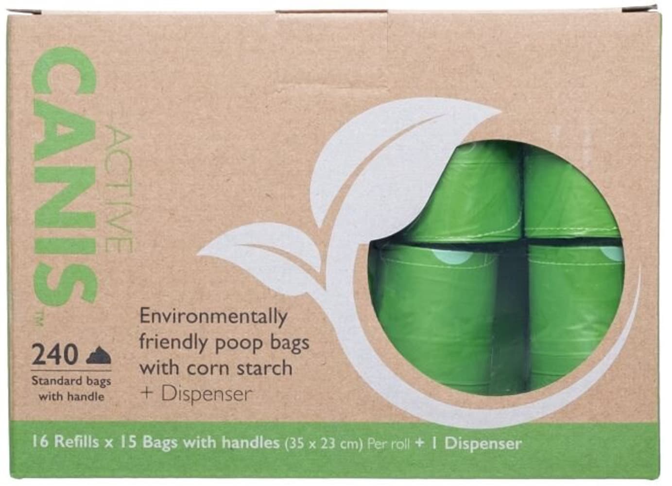 Eco Friendly Poopbags Big Pack 16 Rolls, view: 1