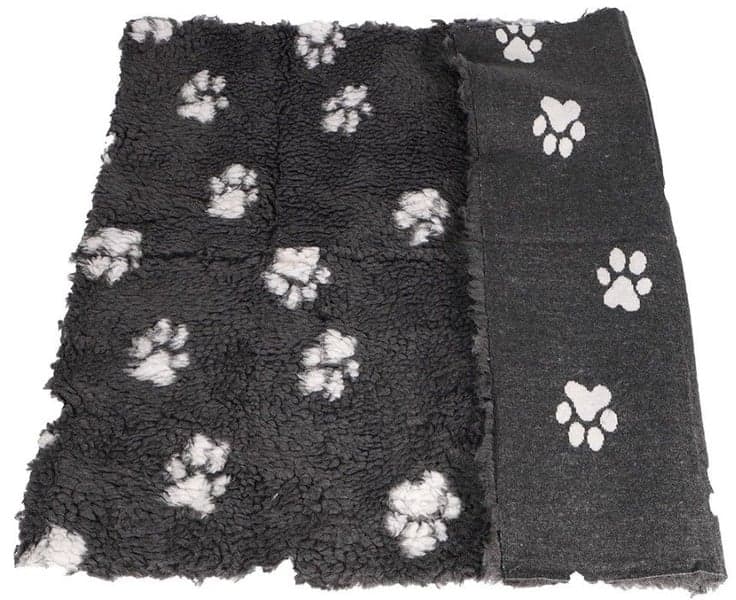 Vetbed 75x60 cm Small Grey with Paws, view: 1