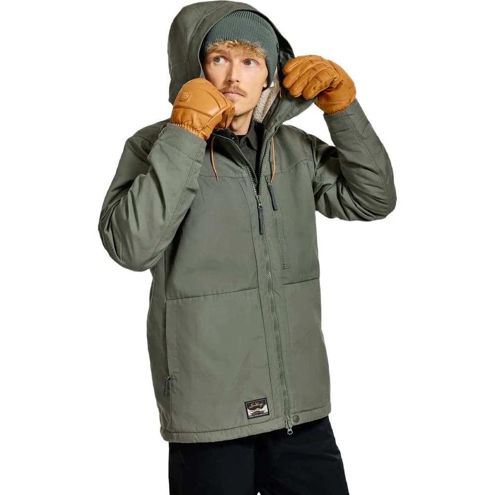 Järpen Pile Jacket M Thyme Green, view: 3