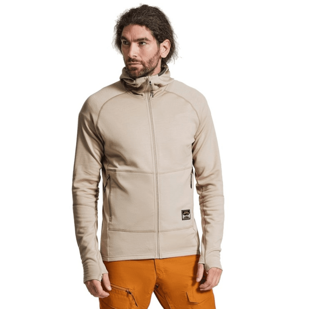 M's Tived Merino Hoodie Sand, view: 2