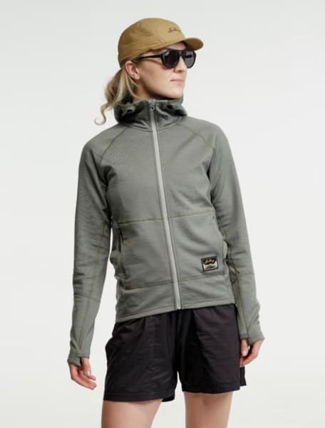 Tived Merino Hoodie W Aloe Green, view: 1