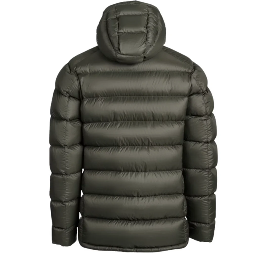 M's Fulu Down Hooded Jacket Dark Forest Green, view: 1