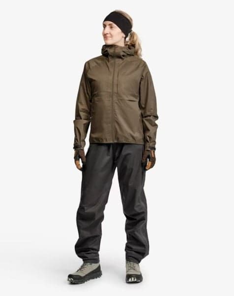 Tived Waterproof Jacket W Forest Green, view: 2