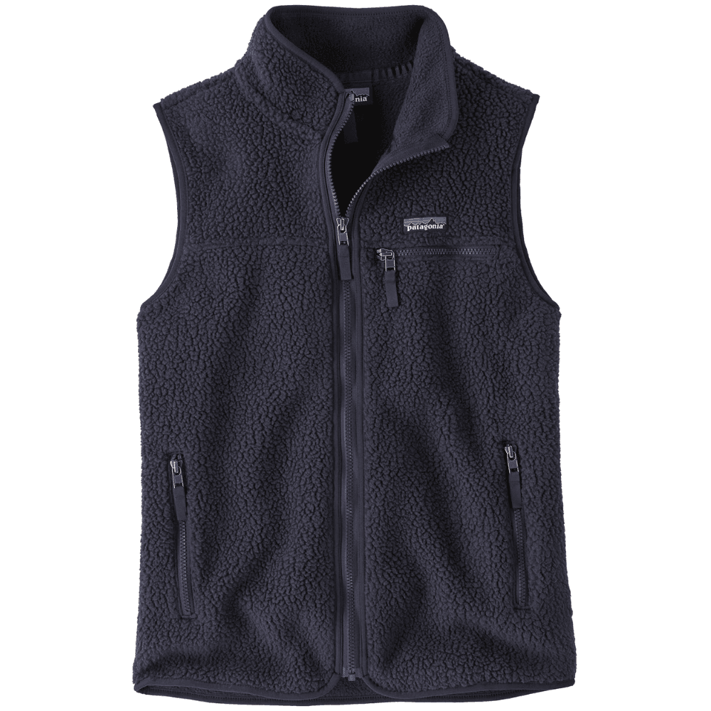 W's Retro Pile Vest Sunken Blue, view: 0