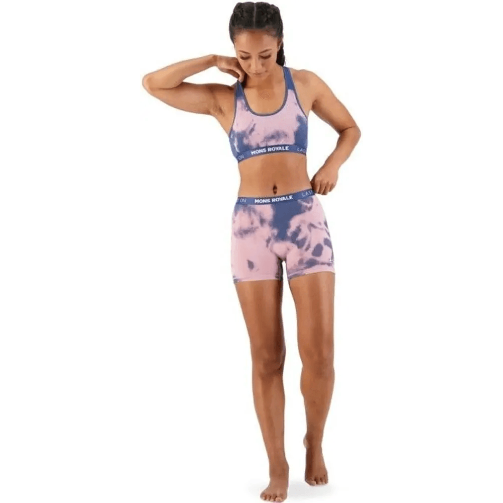 W's Hannah Hot Pant Denim Tie Dye, view: 3
