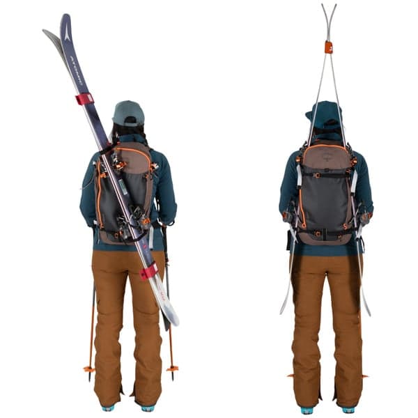 W's Sopris 25L Skidryggsäck Magma Brown/Raven Black, view: 14