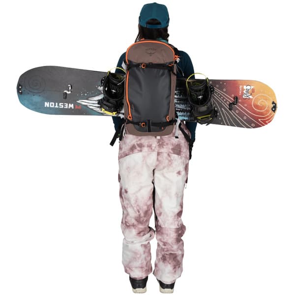 W's Sopris 25L Skidryggsäck Magma Brown/Raven Black, view: 12