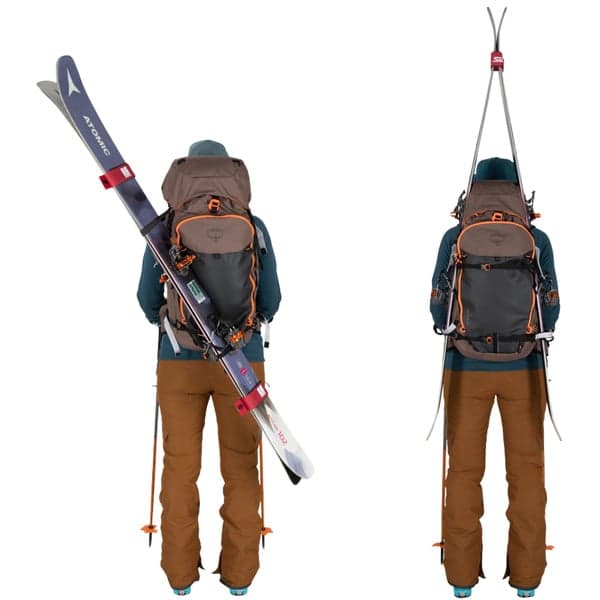 W's Sopris 45L Skidryggsäck Magma Brown/Raven Black, view: 17