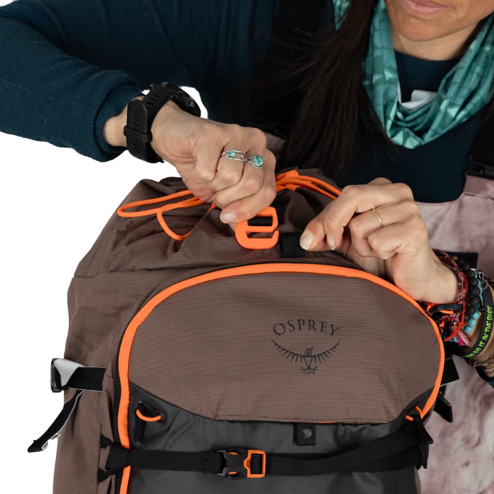 W's Sopris 45L Skidryggsäck Magma Brown/Raven Black, view: 6