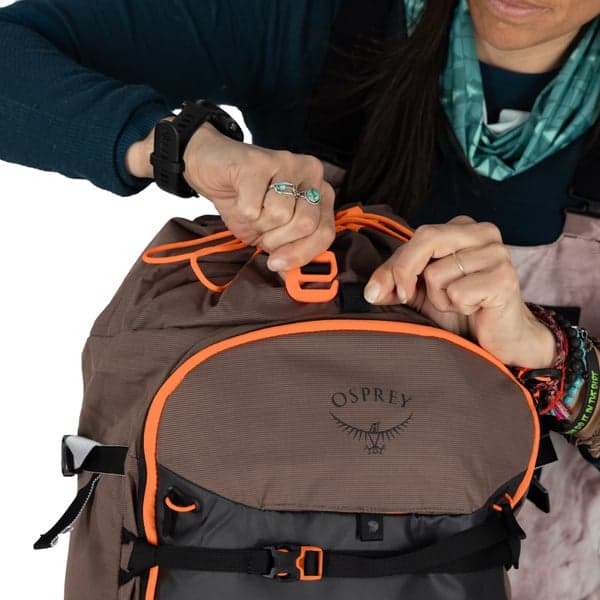 W's Sopris 45L Skidryggsäck Magma Brown/Raven Black, view: 6