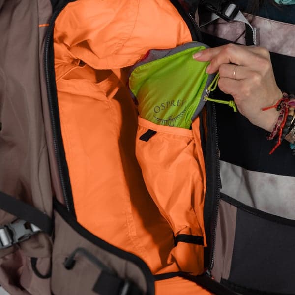 W's Sopris 45L Skidryggsäck Magma Brown/Raven Black, view: 9