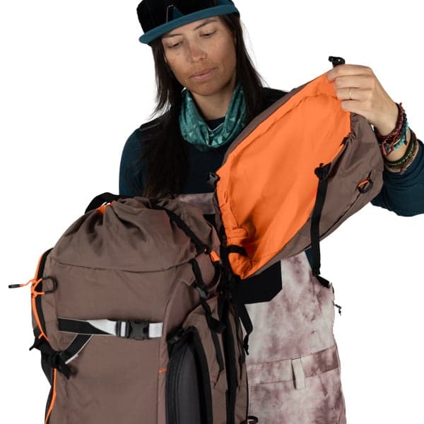 W's Sopris 45L Skidryggsäck Magma Brown/Raven Black, view: 5