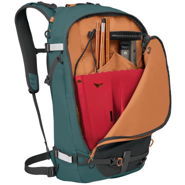 M's Soelden 25L Skidryggsäck Cascade Blue/Raven Black, view: 4