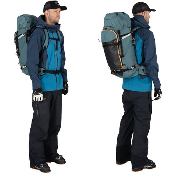 M's Soelden 45L Skidryggsäck Cascade Blue/Raven Black, view: 5