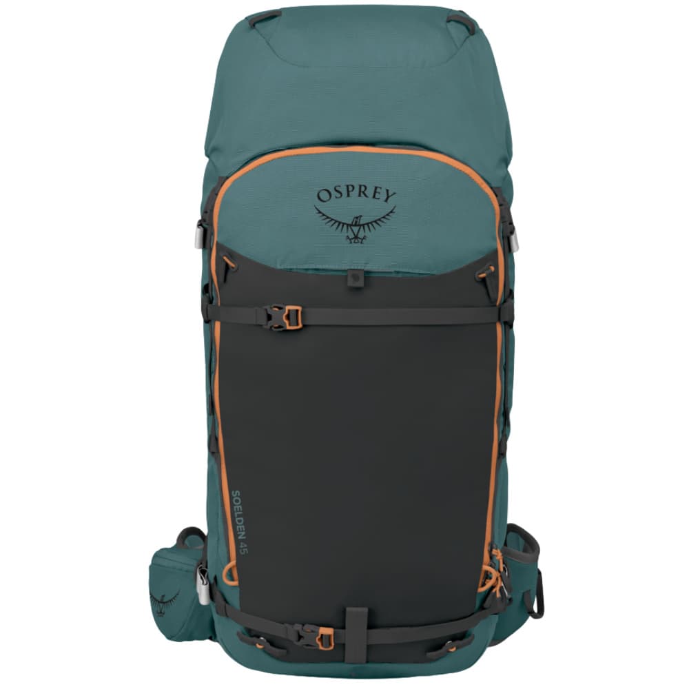 M's Soelden 45L Skidryggsäck Cascade Blue/Raven Black, view: 1