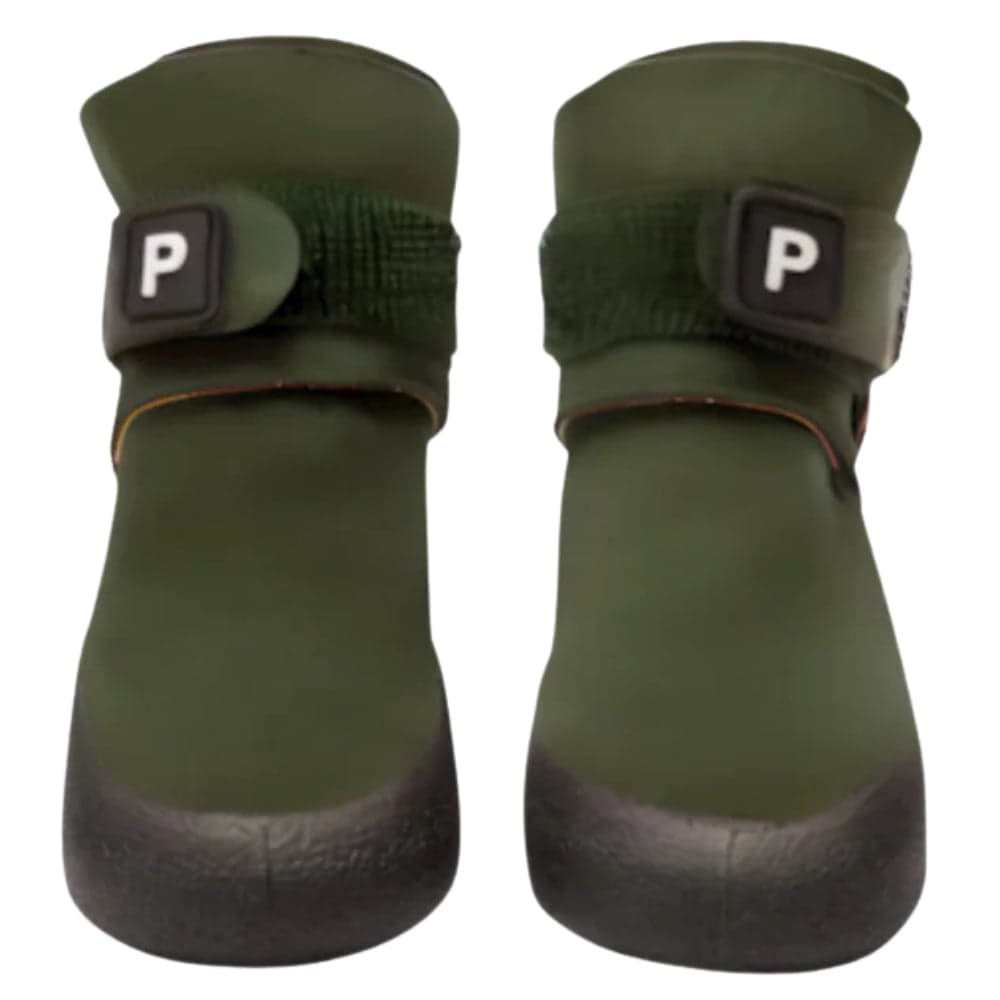 Dog Shoes 2 pcs size 1-2 Olive, view: 0