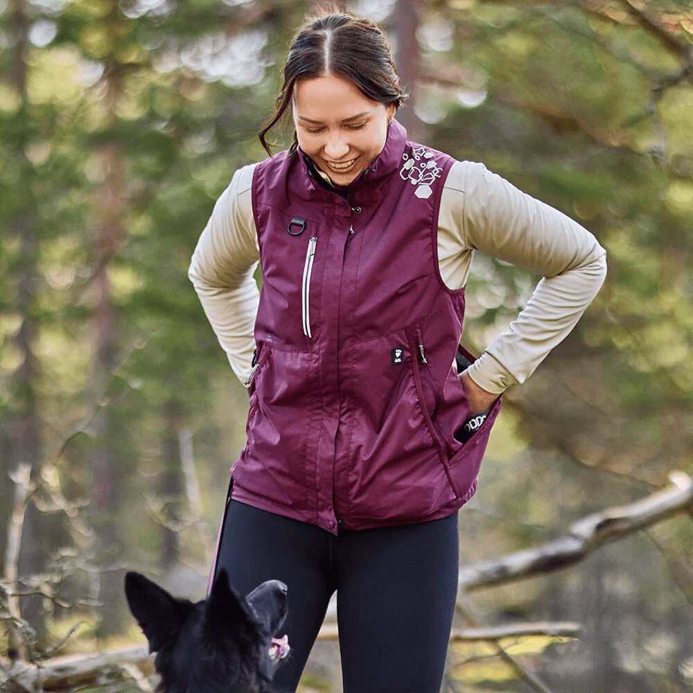 Training Vest Eco Eggplant, view: 2
