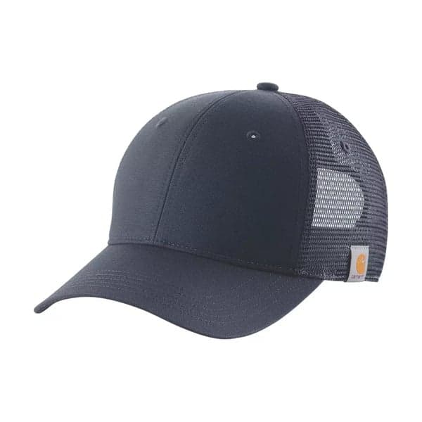 Canvas Mesh Back Cap Navy, view: 0