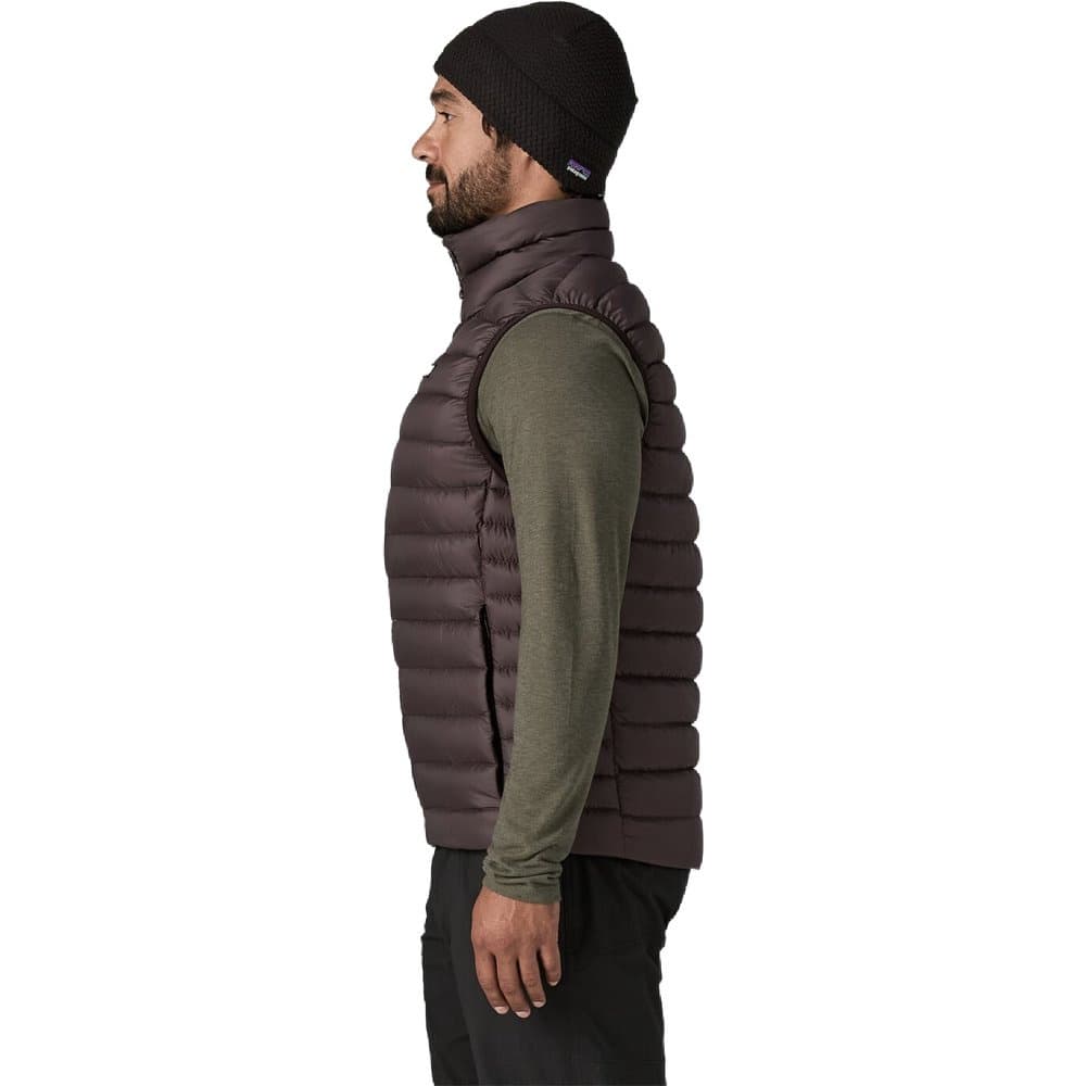 M's Down Sweater Vest Den Brown, view: 2