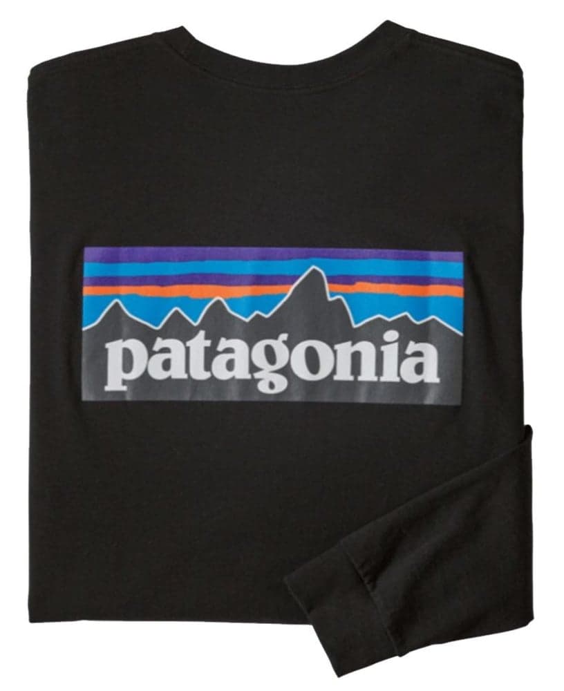 M's L/S P-6 Logo Responsibili-Tee Black, view: 0