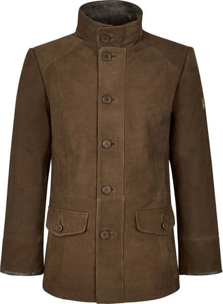 M's Moore Leather Jacket Walnut, view: 0