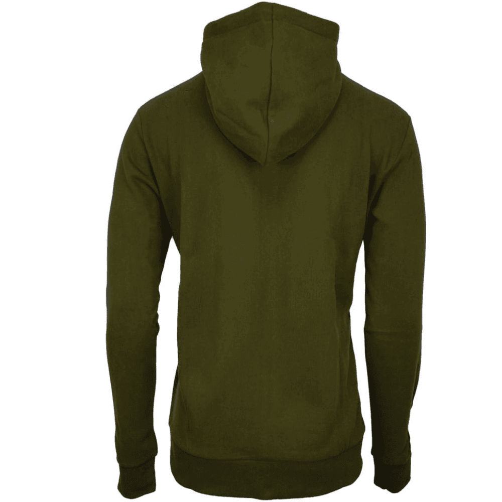 Hoodie Zipper Unisex Olive, view: 1