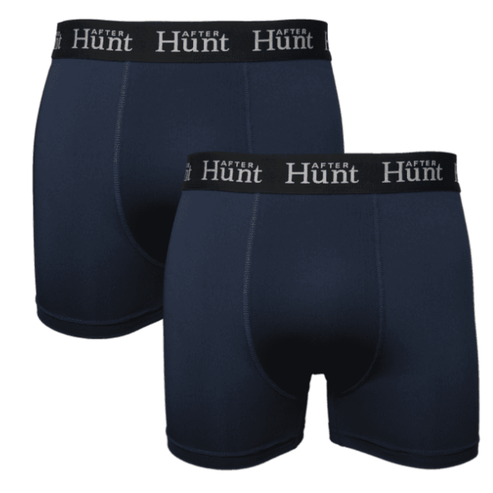 Mens Boxer Underwear Short 2-pack Dark Blue, view: 1