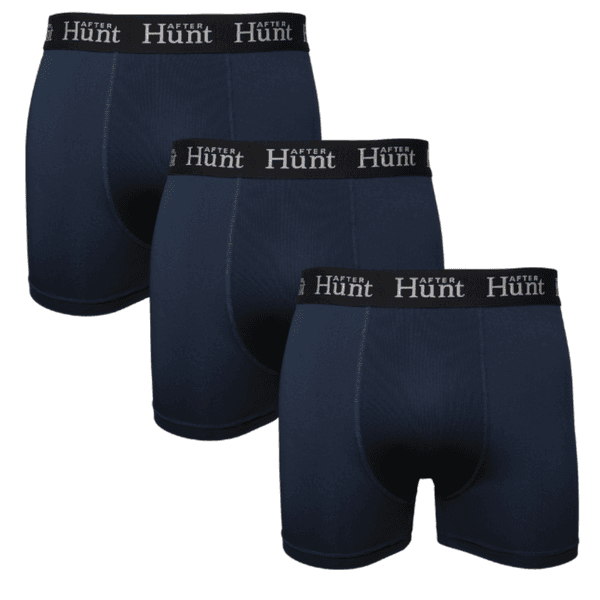Mens Boxer Underwear Short 3-pack Dark Blue, productDetailPage.view: 1