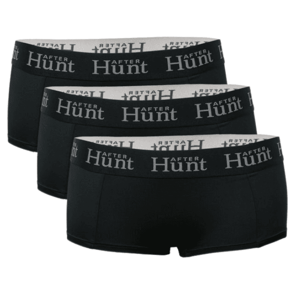 Womens Boxer Underwear Short 3-pack Black, productDetailPage.view: 0