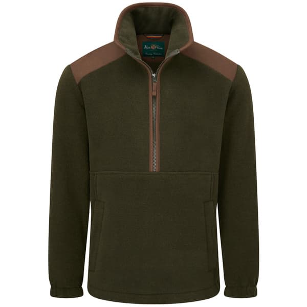 M's Aylsham Half Zip Fleece Green, view: 0