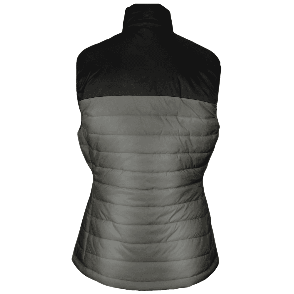 Heat Puff Vest Dunfri Värmeväst Dam inkl Powerbank Grågrön, view: 1