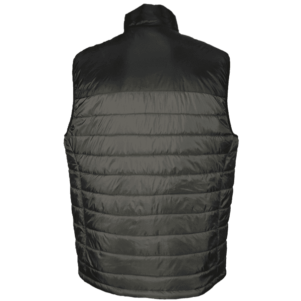 Heat Puff Vest Dunfri Värmeväst Herr inkl Powerbank Grågrön, view: 1