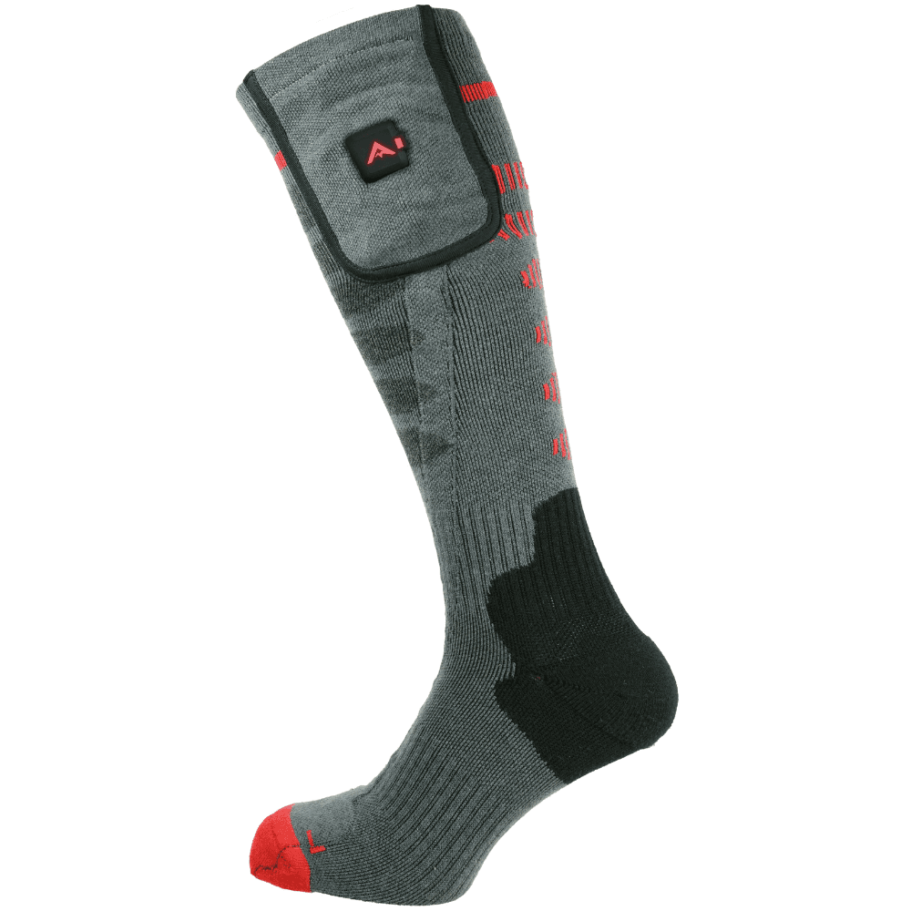 Heat SurroundActive Tunn Värmestrumpa inkl Powerbank Basic Grey, view: 0