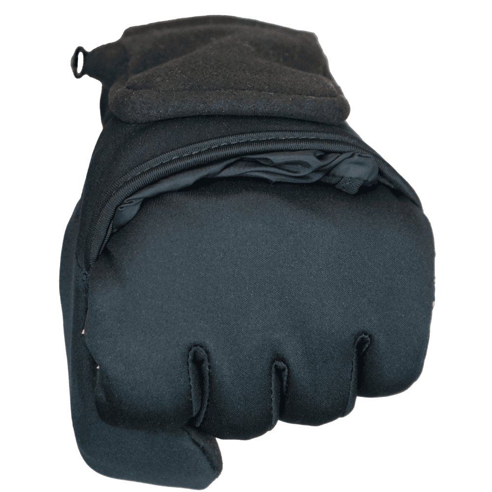 Heat Flexduo Tunn Värmehandske Utfällbar Luva Basic Inkl Powerbank Black, view: 5