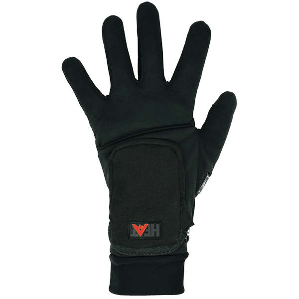 productImage: Heat Flexduo Tunn Värmehandske Utfällbar Luva Basic Inkl Powerbank Black