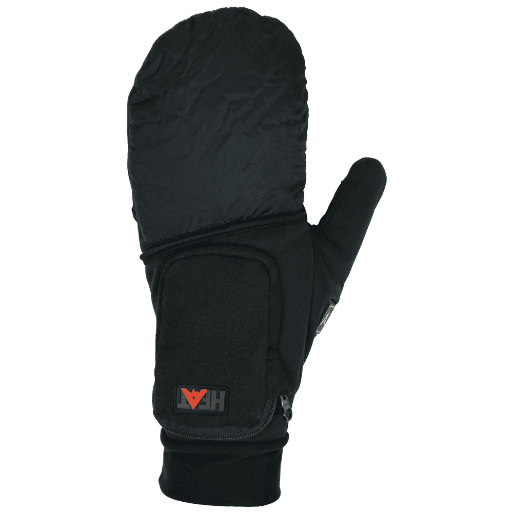 Heat Flexduo Tunn Värmehandske Utfällbar Luva Basic Inkl Powerbank Black, view: 2