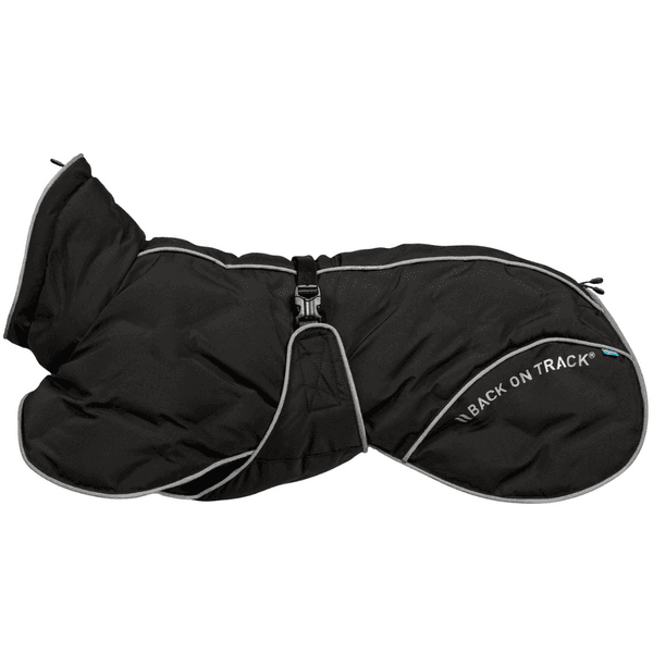 Bay Padded Coat High Set Tail 70-80 cm Black, view: 0