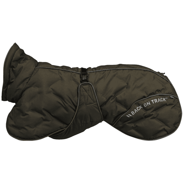 Bay Padded Coat High Set Tail 55-65 cm Olive, view: 0