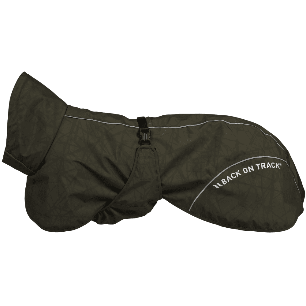 Bay Rain Shell Coat Low Set Tail 40-50 cm Olive, view: 0