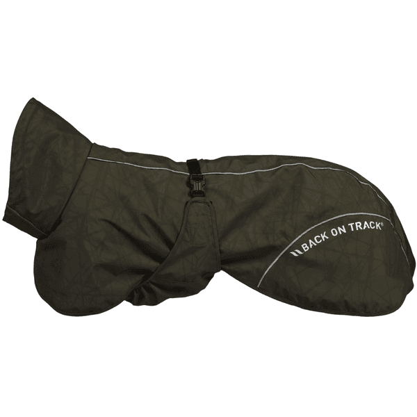 Bay Rain Shell Coat Low Set Tail 70-75 cm Olive, view: 0