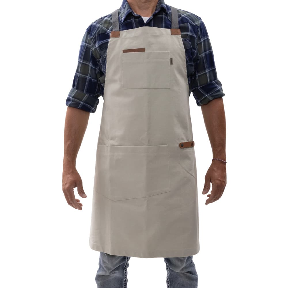 Chef Grilling Apron Stone, view: 1