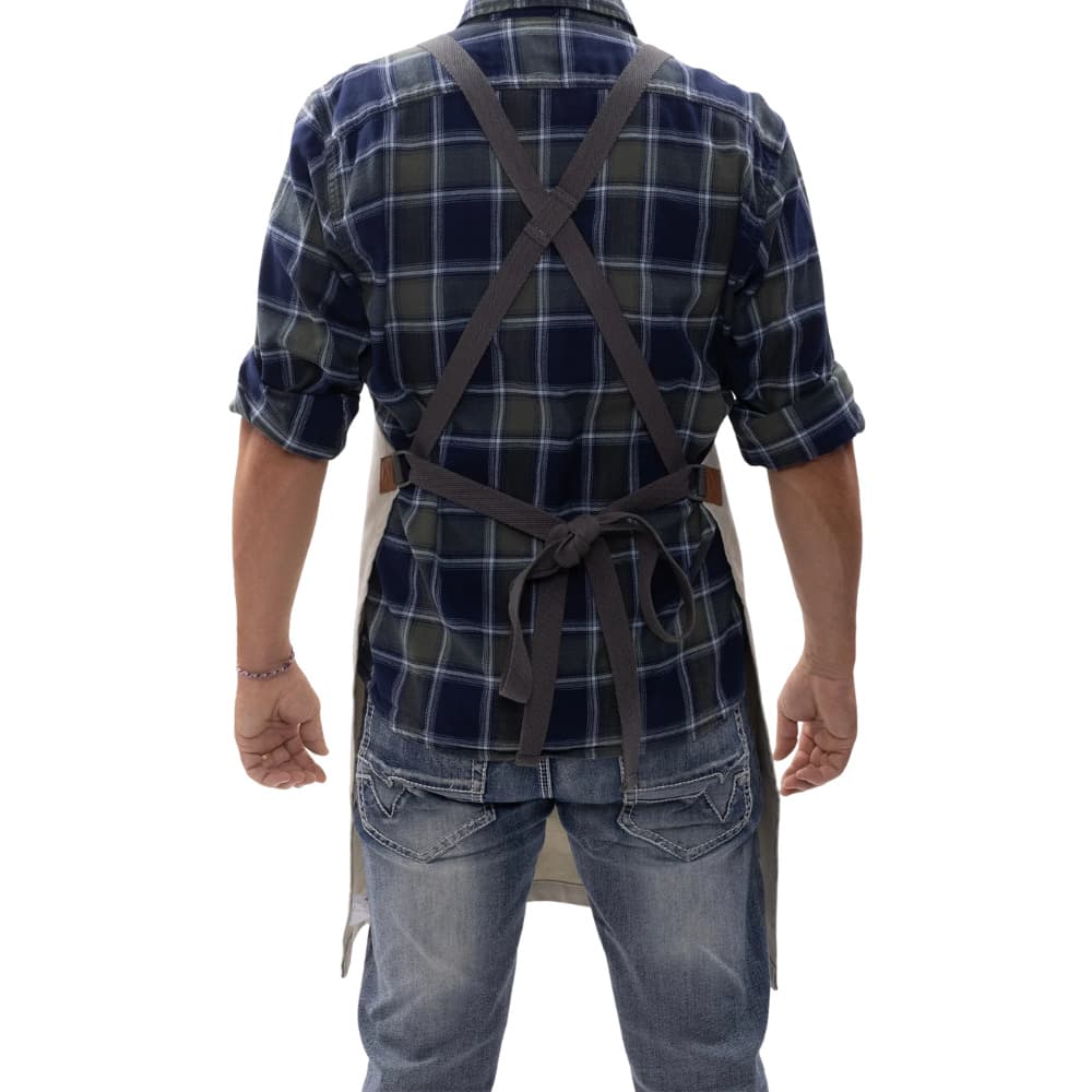 Chef Grilling Apron Stone, view: 3