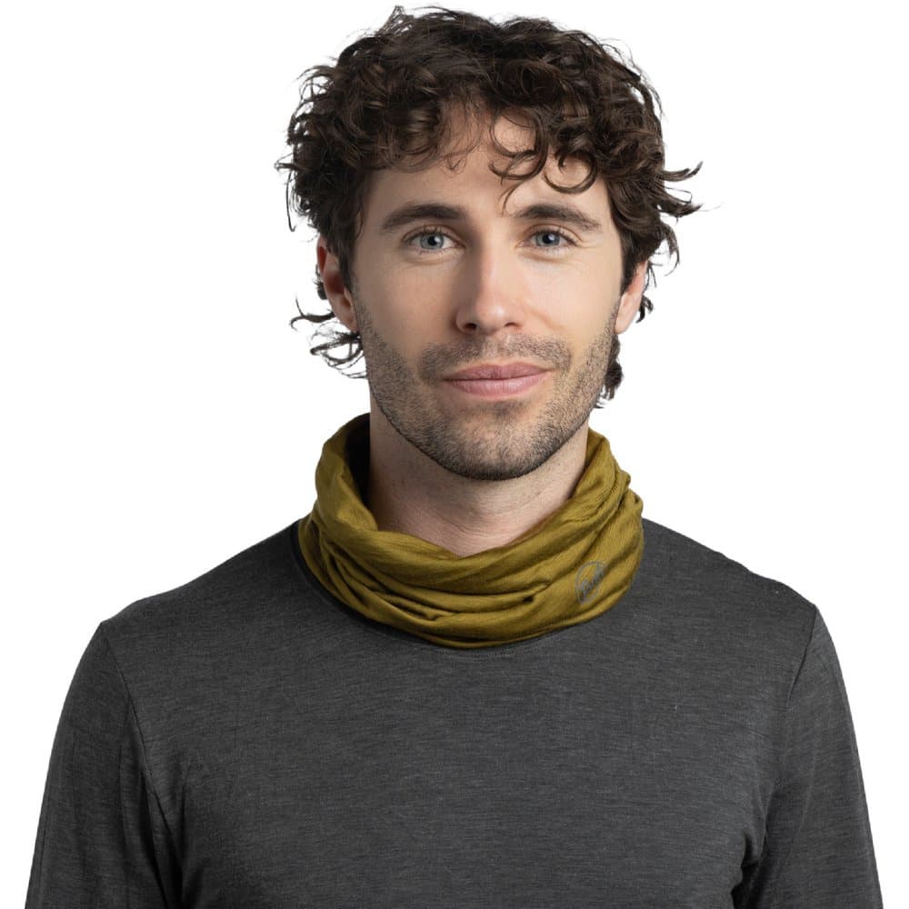 Neckwear Merino Lightweight Olive Green, view: 2