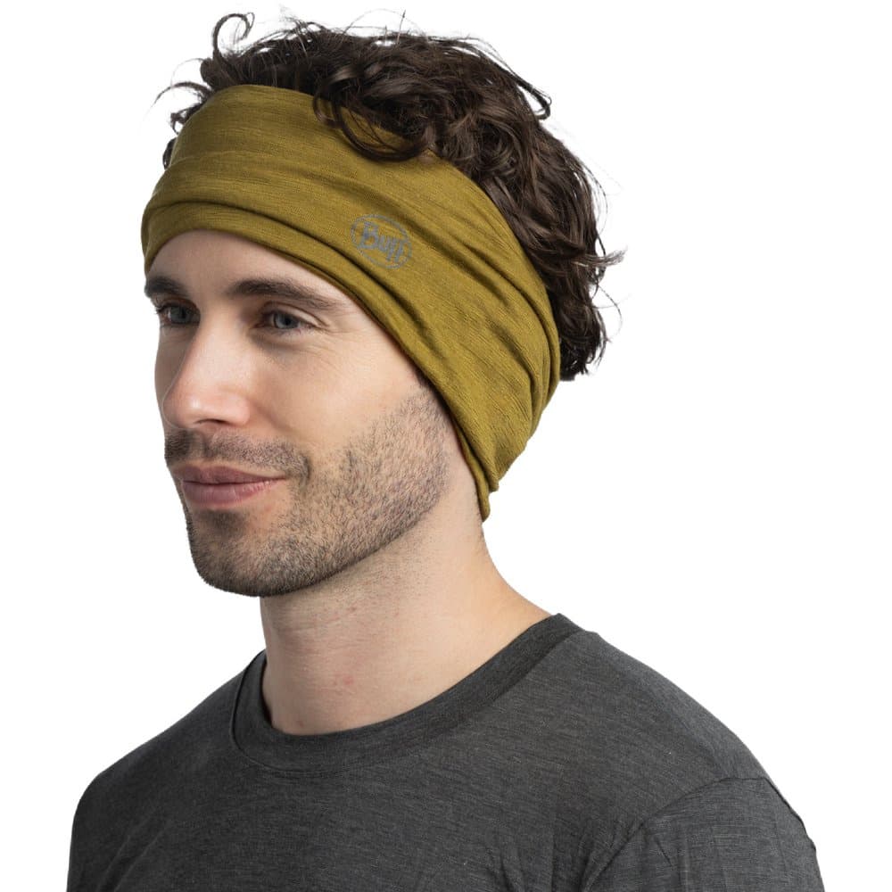 Neckwear Merino Lightweight Olive Green, view: 3