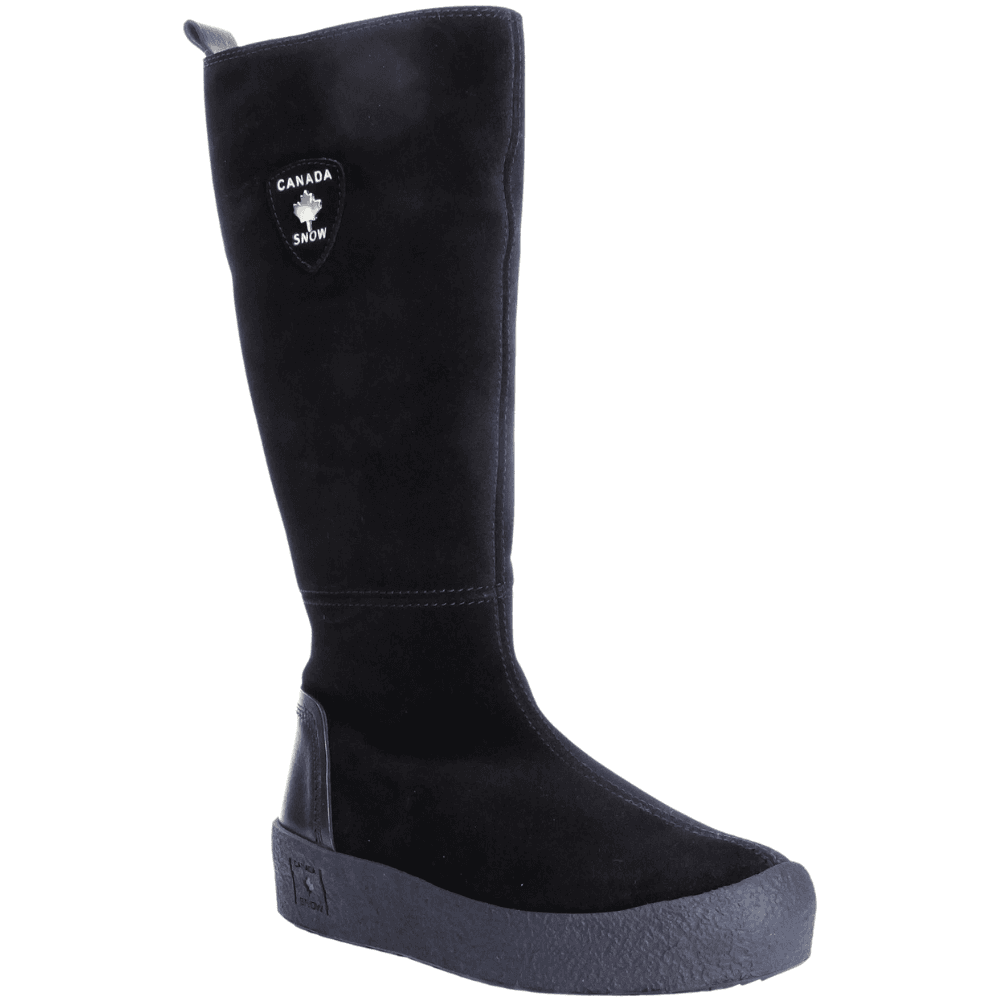 W's Quebec Grip High Suede Black, view: 1