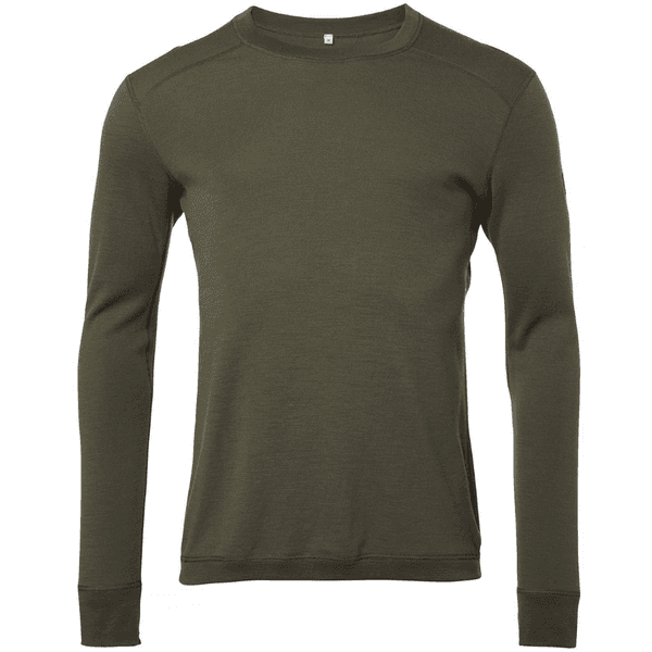 M's 200 Merinowool Crewneck Tarmac Green, view: 0