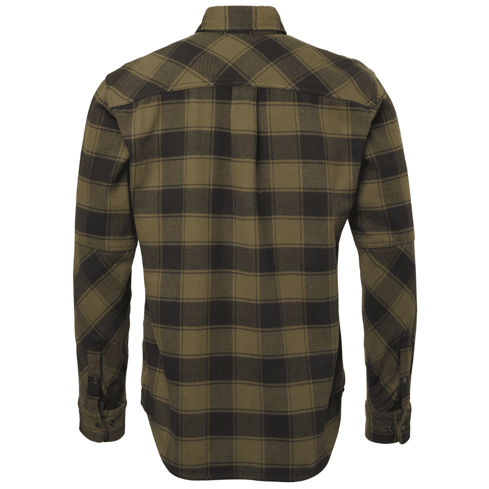 M's Raptor Heavy Flannel Shirt Kodiak Brown Checked, view: 1