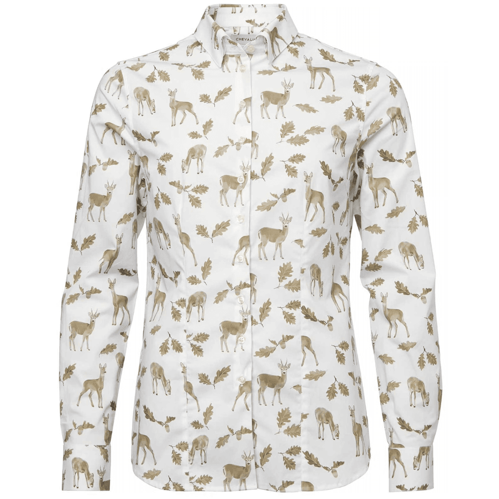 W's Lindsey Contemporary Fit Shirt Oh Deer Brown, view: 0